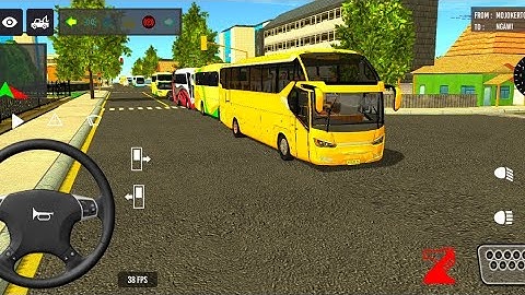 .euro coach bus simulator 😭🚌|| new coach bus simulator part- 01 Android gameplay