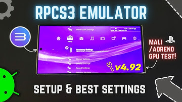 New RPCS3 Emulator on Any Android Phone - Setup & Best Settings!