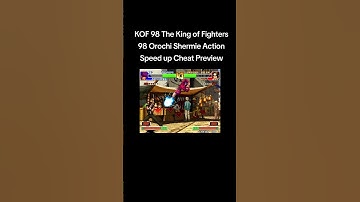 KOF 98 The King of Fighters 98 Orochi Shermie Action Speed up Cheat Preview