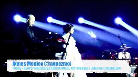 Agnes Monica - Pupus at Konser Mahakarya Ahmad Dhani (13/6)