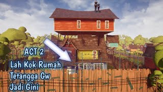 Gimana Cara Nya Keluar Ini|Hello Neighbor android Indonesia-Act 2 screenshot 3