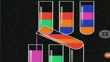 Water Color Sort level 16 17 18 19 20 ll Water color games ll Color games