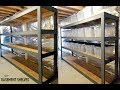 DIY - Basement Shelves  - Free standing