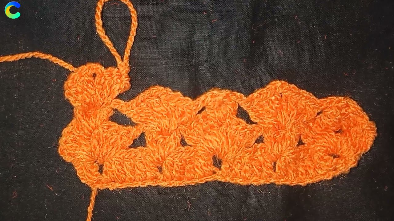 Very Beautiful Crosia Design.बुनाई के नमूने || for sweater, baby frock, ||  in hindi - YouTube