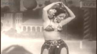 Burlesque Dancer - Rouhea Bey In Arab Dance