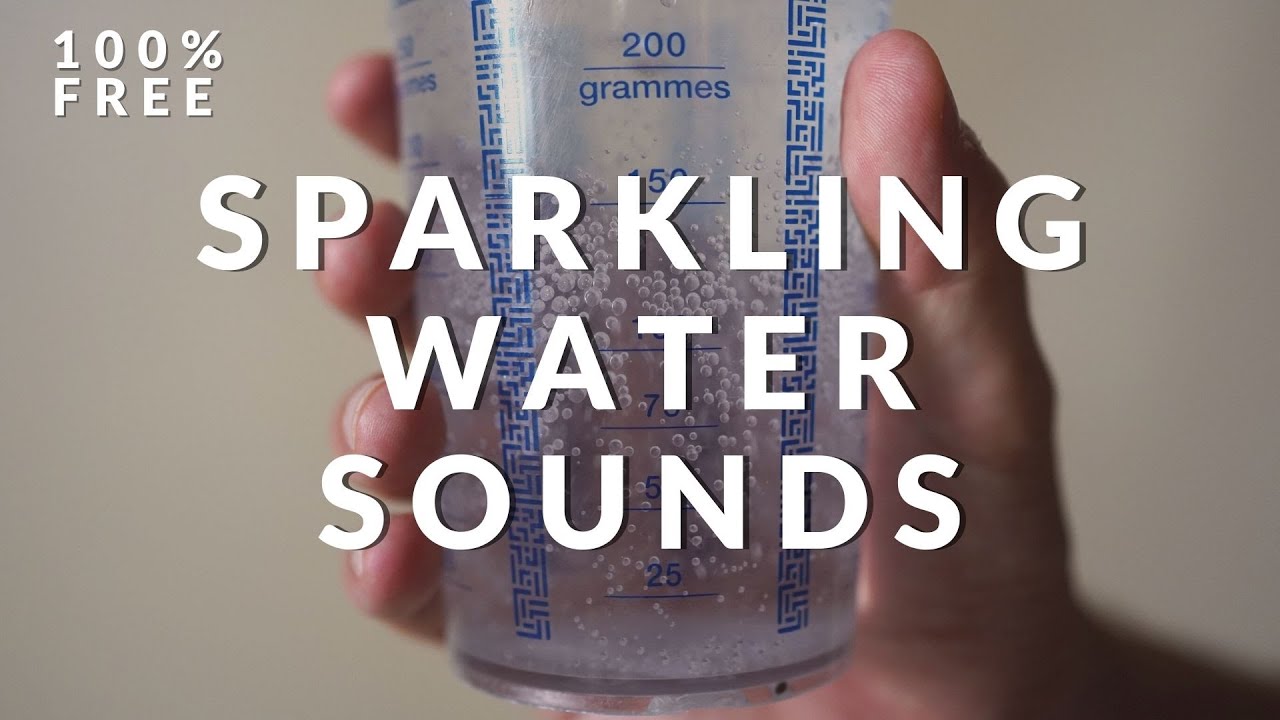 FREE SPARKLING WATER SOUND EFFECTS POURING SPARKLING WATER Royalty
