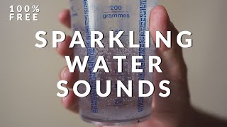 FREE SPARKLING WATER SOUND EFFECTS | POURING SPARKLING WATER | Royalty free sound effect screenshot 4