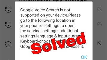 Google voice search is not supported on your device in redmi।keyboard mic not support in redmi phone
