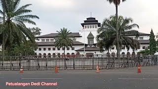 The First Motovlog to Gedung Sate Bandung, West Java, Starting from Jalan Tamansari