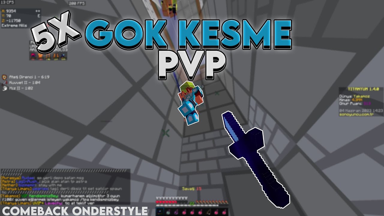 5x Gök Kesme / Gök Çekme Açık Alan - SonOyuncu Titanyum