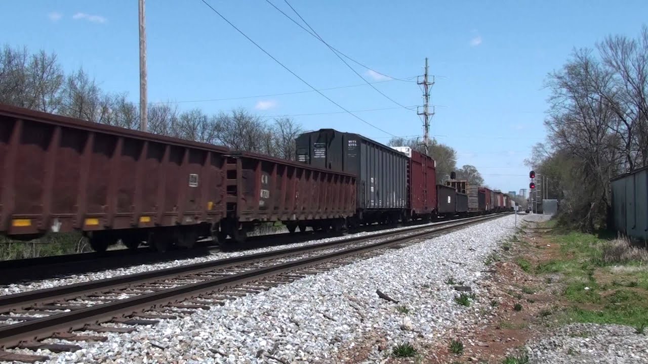 NS SD402 3286 leads A55 at West End, Alabama YouTube