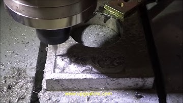 UG 6060 heavy duty metal cnc router testing video