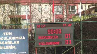 Beşyüzevler Vs Küçükçekmece Yeşi̇lova Esnaf Sal Klasman