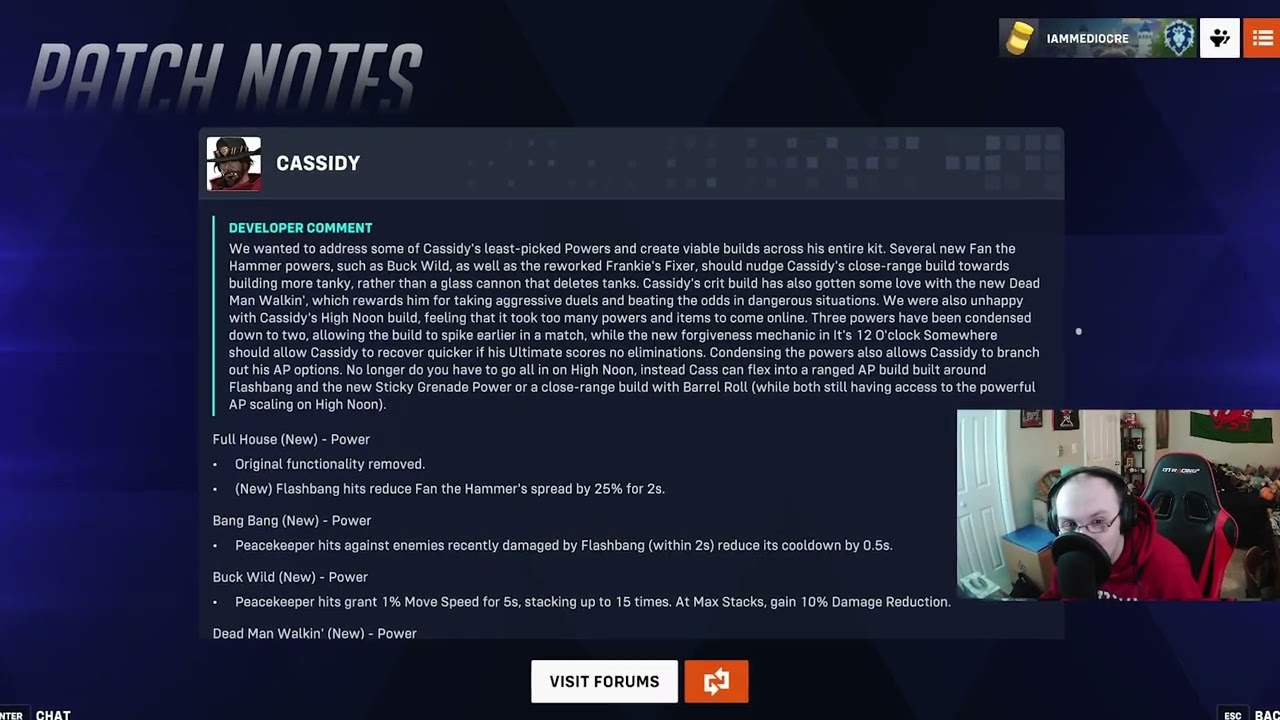 for those who cared about the cassidy stadium changes