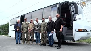 У Жашківській громаді на потреби ЗСУ передали великий пасажирський автобус (ВІДЕО)