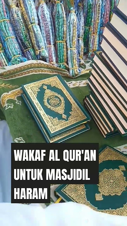 Wakaf Al Qur'an #makkah #wakaf #shorts