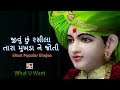 Jivu chu rashila          gujarati lyrics