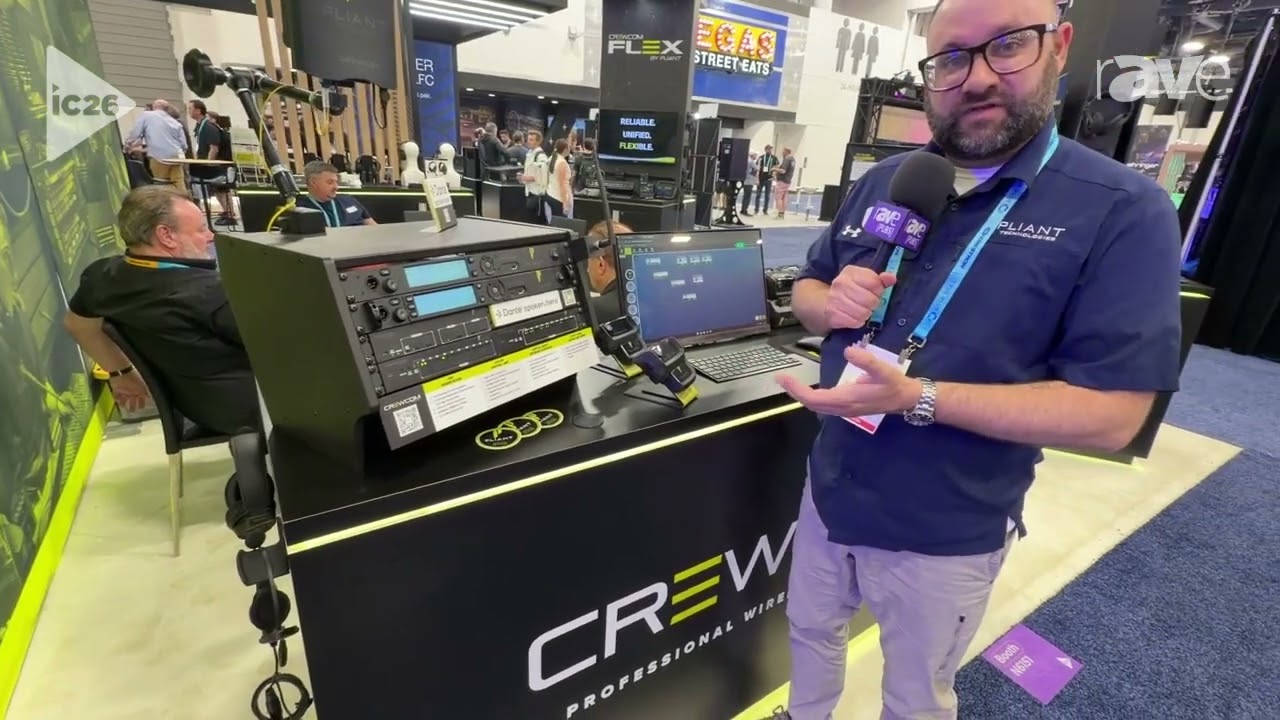 InfoComm 2026: Pliant Technologies Showcases CrewCom Wireless Intercom System