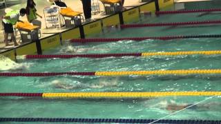 第4回関西学生チャンピオンシップ 男子1500m自由形タイム決勝 三浦