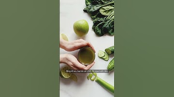 Giải độc cơ thể bằng nước uống đơn giản tại nhà #kiênthưcsưckhoe #sucsongtre # khoemôingay