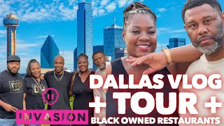 YFC DALLAS TOUR| BLACK OWNED RESTAURANTS| YOUTUBE MEETUP| INVASION| SOIRÉE COFFEE BAR