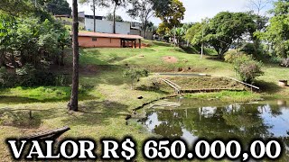 Chácara com lago a venda em Nazaré Paulista, 6700 m2, nascente e riacho na divisa #chácara #sitio