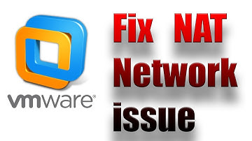 How To Fix NAT Network Issue In Vmware