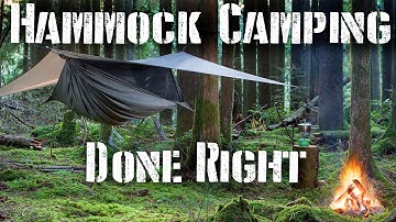 Hammock Camping Done Right: Tips and Required Gear
