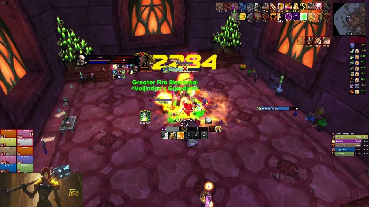 #1 World Retribution Paladin DPS Terestian Illhoof | WoW TBC Anniversary