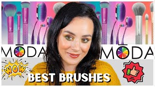 MODA MAKEUP BRUSHES REVIEW ROYAL & LANGNICKEL | YOU NEED THESE BRUSHES | ILINCA