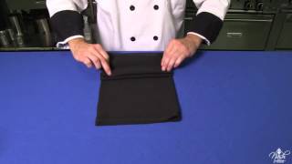 Napkin Folds - The Turkey Tail