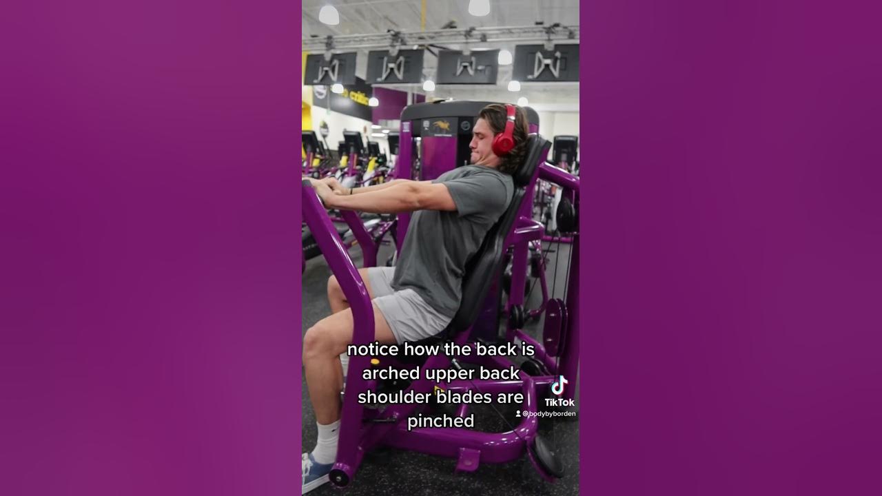 How to Perform The Chest Press Machine at Fitness! YouTube