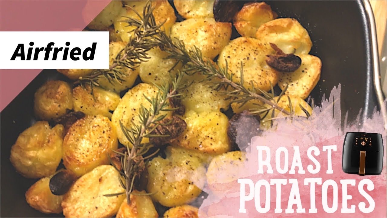 Air Fry best golden roast potatoes with duck fat Philips AirFryer XXL