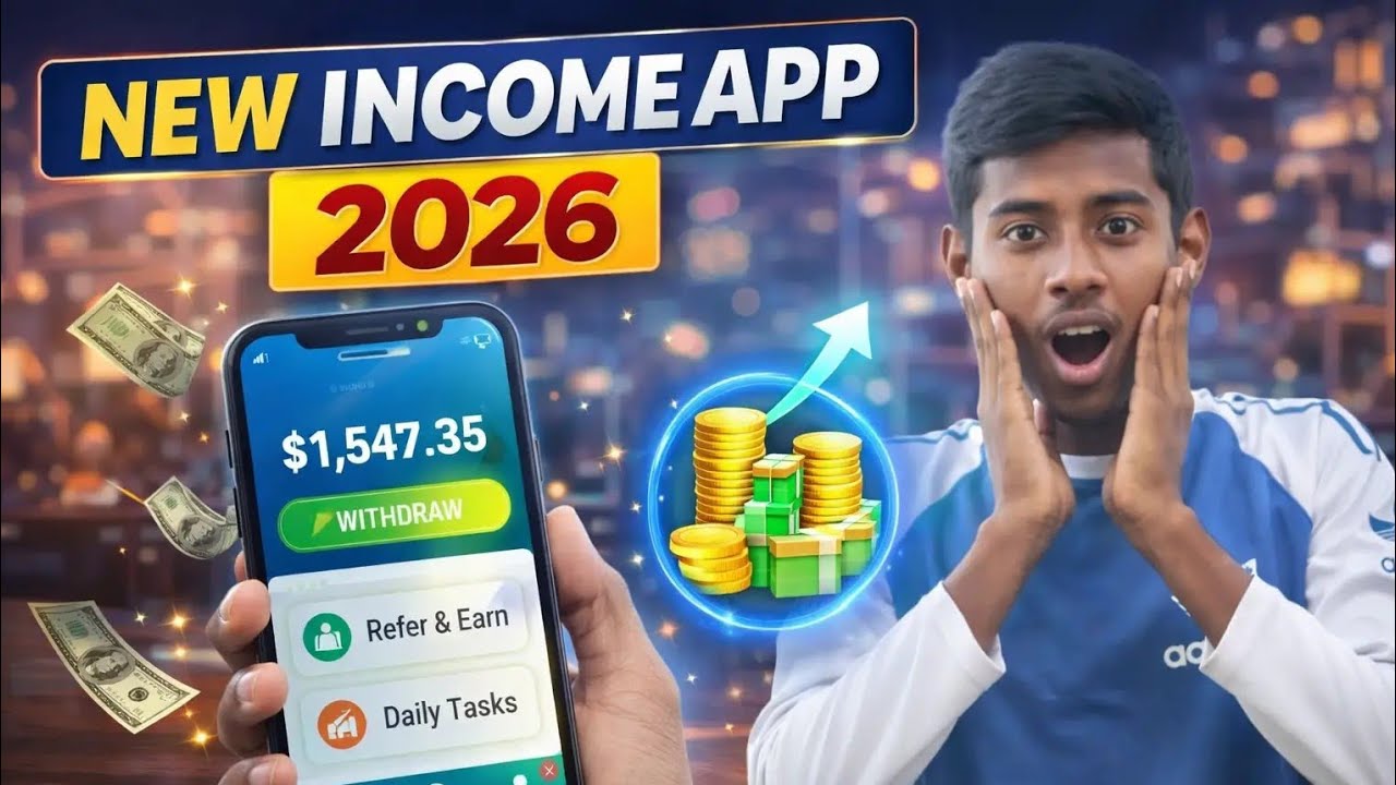 New Income App 2026 Bangladesh 🇧🇩 | Earn Money Online