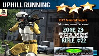 Campaign Zone 29 Thames Uphill Running Rifle mission #22 Sniper strike : special ops screenshot 3