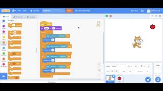 Scratch Tutorial 3 - Catch the apple game!