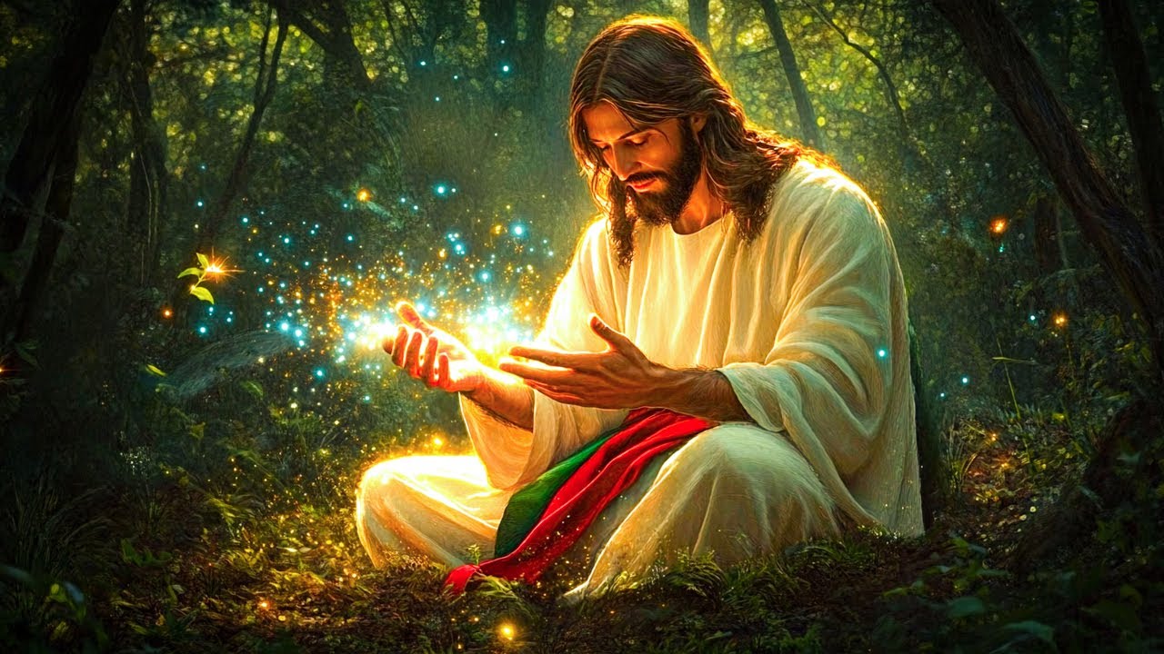 ЧАСТОТА БОГА 963 ГЦ ✨Иисус защищает вас, устраняет зло и приносит исцеление, мир и чудеса #1