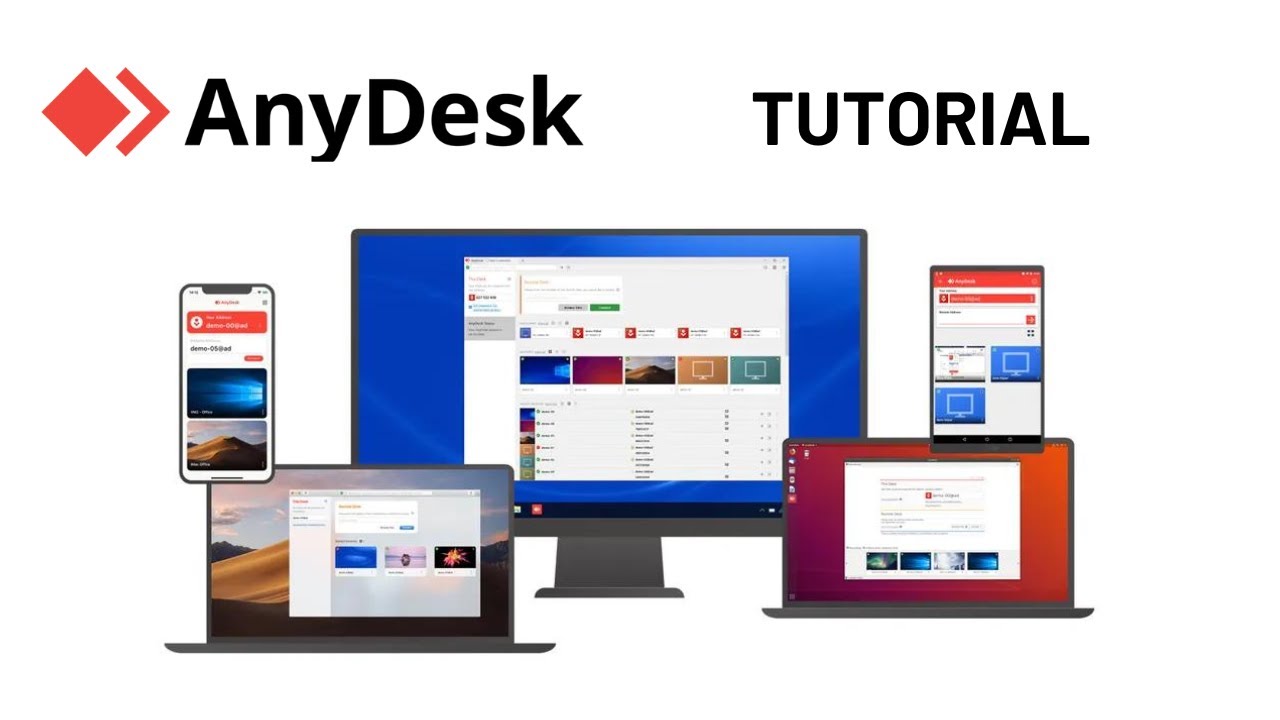 HOW TO USE ANYDESK Remote Desktop Software
