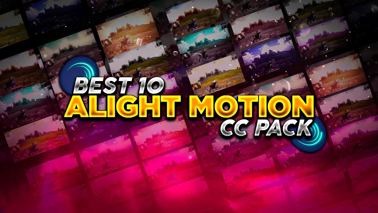 Alight Motion Pack || colour correction pack | PUBG Colour Grading | By Nexlvl gfx