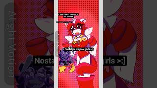 nostalgia magical girls valday edition #art #getoutofmywalls #magicalgirl #digitalart #valentinesday