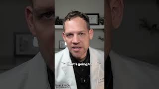 Why do some patients need bone removed during implant surgery?