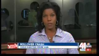 Boy, 5, ejected in crash on US 71