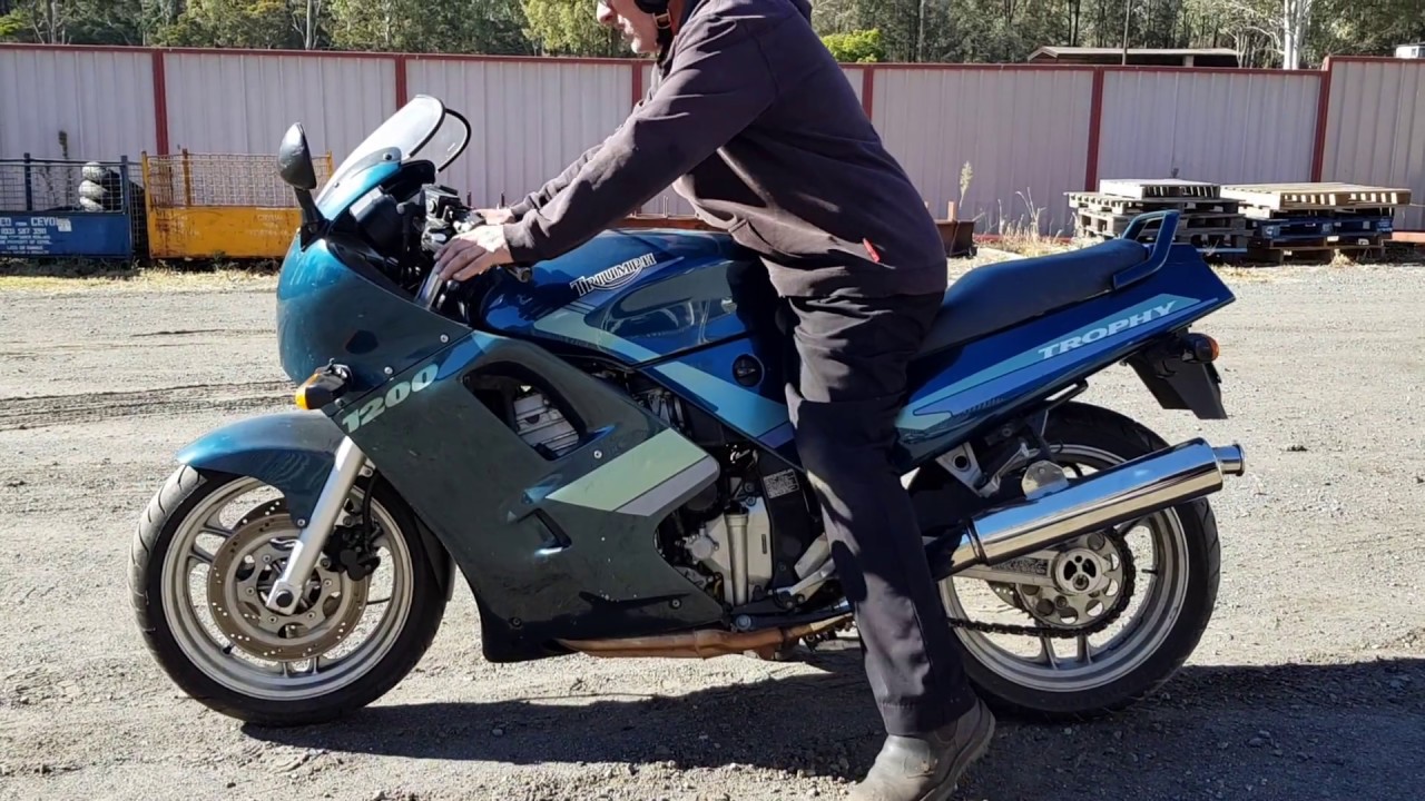 2002 triumph trophy 1200 for sale