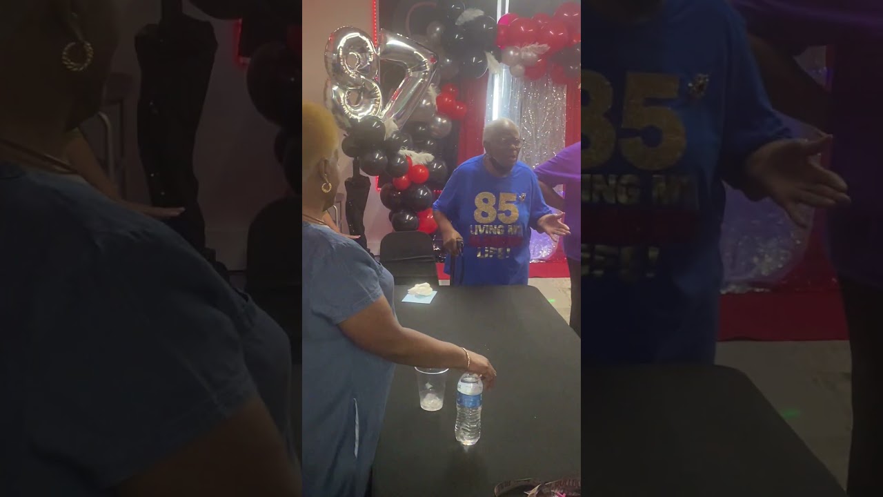 When the spirit comes in the mist of birthday party with elders..