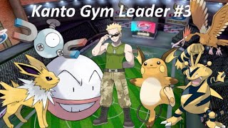 Kanto Gym Leader #3 (Lt. Surge) - Pokémon Battle Revolution