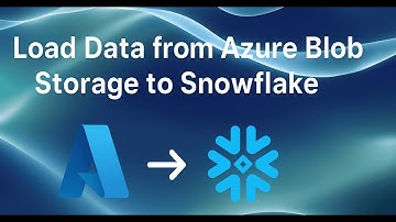 Load Data from Azure Blob Storage to Snowflake | Step-by-Step Tutorial #dataengineering