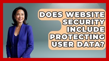 Does Website Security Include Protecting User Data? - Domain And Hosting Gurus