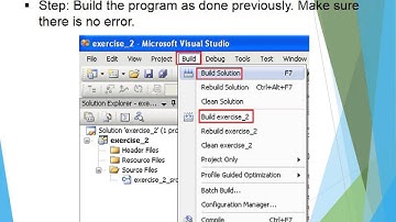 C programming hands-on tutorial part 1: Install and use VC++ Express and Pelles C