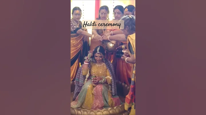 Haldi ceremony ❤️ #bollywood #music #song #hindisong #hindi #trending #souloflife #love #newsong