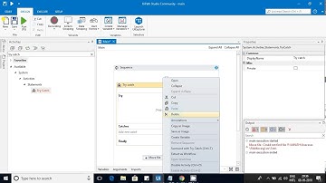UiPath Tutorial For Beginners - Move file activity